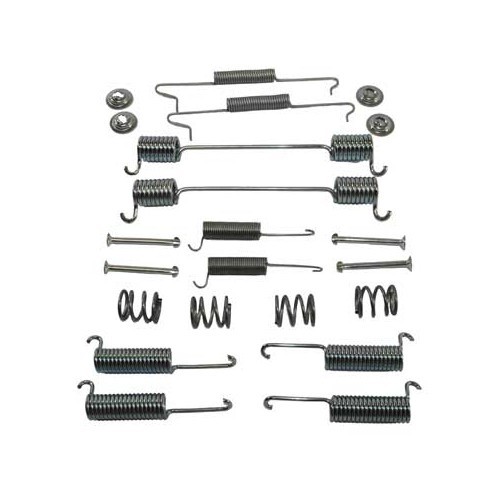  Kit of rear brake shoe springs for Transporter Syncro 16 85 ->92 - KH26915 