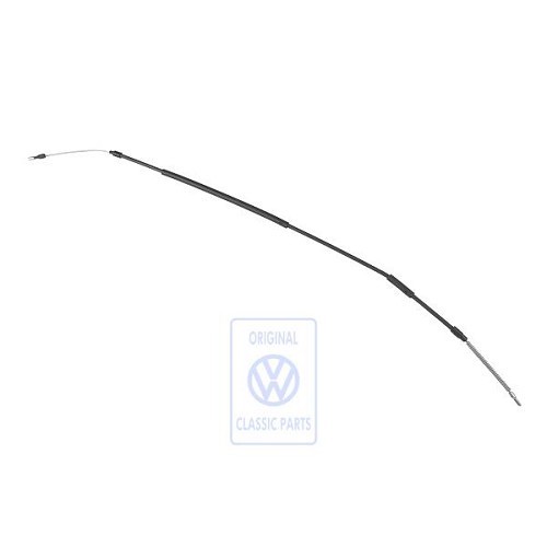  Cable de freno de mano trasero izquierdo para Transporter Syncro - Ruedas 16" - KH29054 