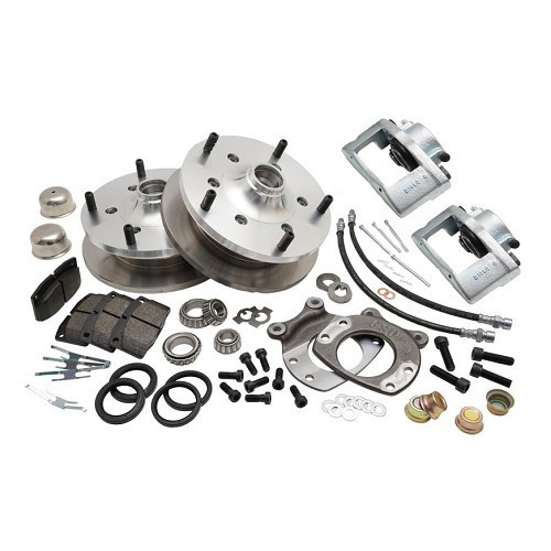  Kit de freno de disco delantero CSP 5 x 205 14" para VW Combi de 1964 a 1970 - KH29200K 