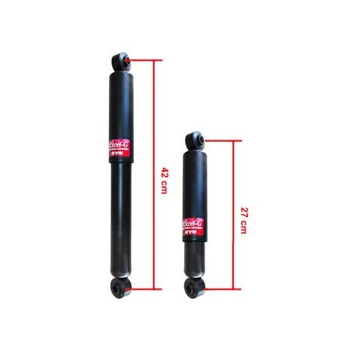  Kit of 4 KYB Grey gas shock absorbers for Combi Split 50 ->67 - KJ50104K 