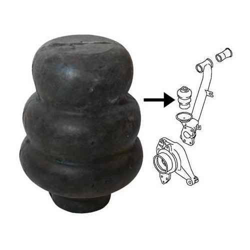     
                
                
    Butoir de suspension arrière pour VOLKSWAGEN Combi Split (03/1955-07/1967) - KJ51120
