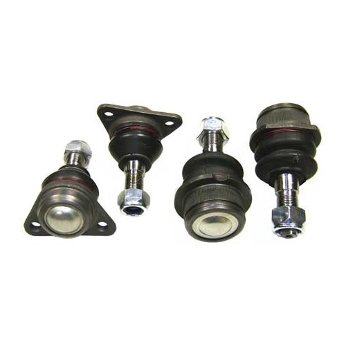  Kit de 4 rotules de suspension pour VW Transporter T25 / T3 de 1979 à 1992 - KJ51311 