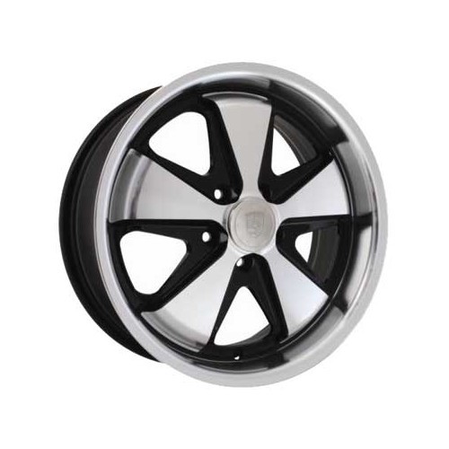  1 velg stijl FUCHS 5 x 112 zwart7 x 17" - KL35017 