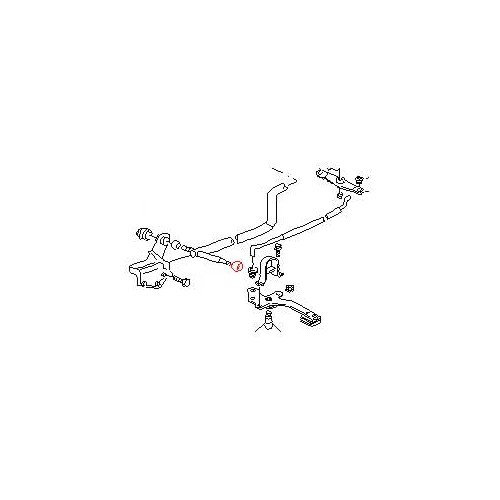 Left ball joint of the speed selector fork for Transporter T4 - KS34031