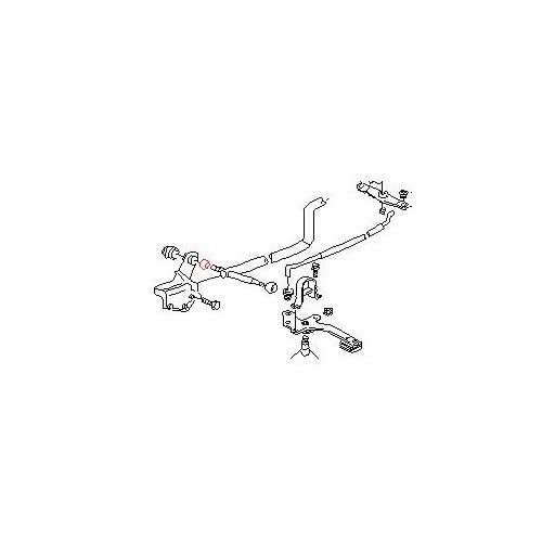 Right ball joint on gear selector fork for Transporter T4 - KS34032