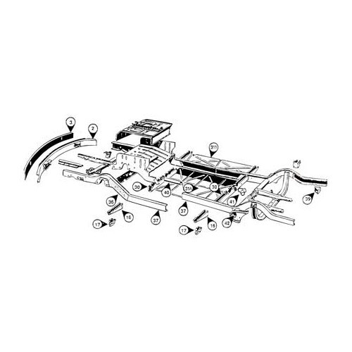 Voorrok buitenkant voor Combi Split - 18 cm - KT004