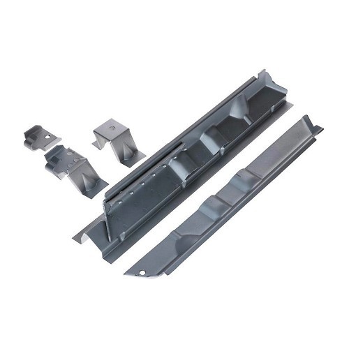  Correderas de asiento delanteras y soportes para Volkswagen Combi split (08/1962-07/1967) - KT0078 