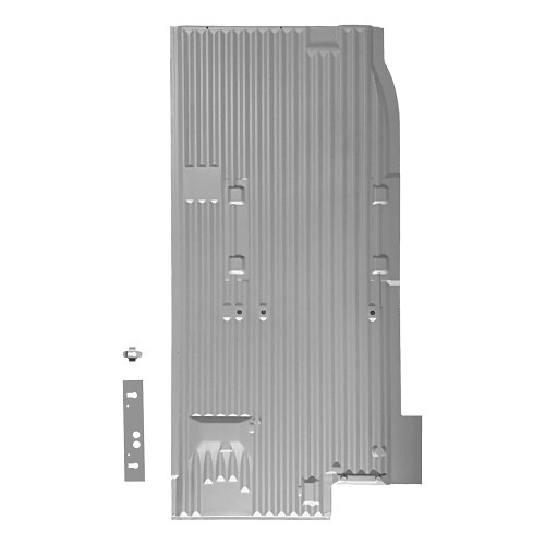  Halber Boden hinten rechts für VOLKSWAGEN Combi Bay Window (08/1967-07/1970) - Wolfburg West - KT01851 