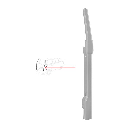     
                
                
    Tôle de montant avant gauche "A Pilier" pour Bus VW Combi Split 64 ->67 - KT075
