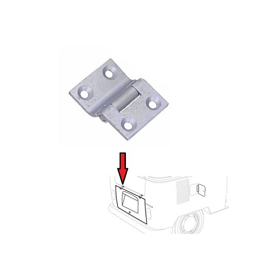 Scharnier voor motorkap van VW Split Combi - KT08026