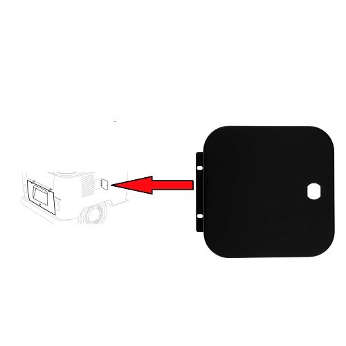  Trampilla de combustible para VW Combi Bus Split 56 ->66 - KT12100-1 