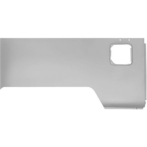  Painel traseiro curto do lado direito para VOLKSWAGEN Combi Split pick-up cabina simples (-07/1962) - KT14053 