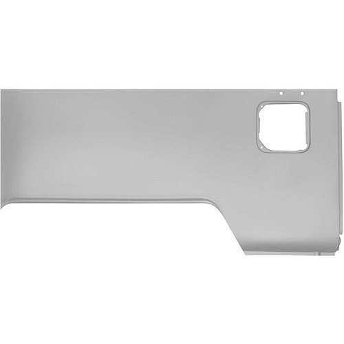  Painel traseiro curto do lado direito para VOLKSWAGEN Combi Split pick-up cabina simples (08/1962-07/1966) - KT14054 