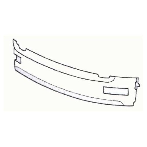 Lower front panel in sheet metal for Bay Window 1968-&gt;1972 - KT20200