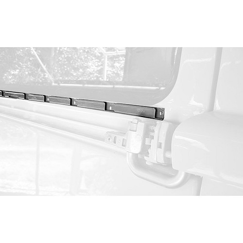  Zijdeur schuifdekselbevestiging voor VOLKSWAGEN Combi Bay Window (1968-1979) - KT25163 