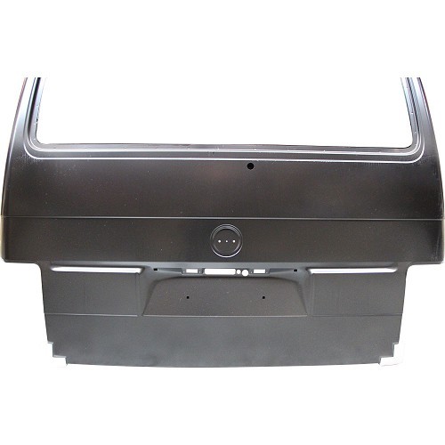  Hayon arrière avec ouverture de fenêtre et trou d'essuie-glace pour VOLKSWAGEN Transporter T4 (1990-2003) - KT40125-3 