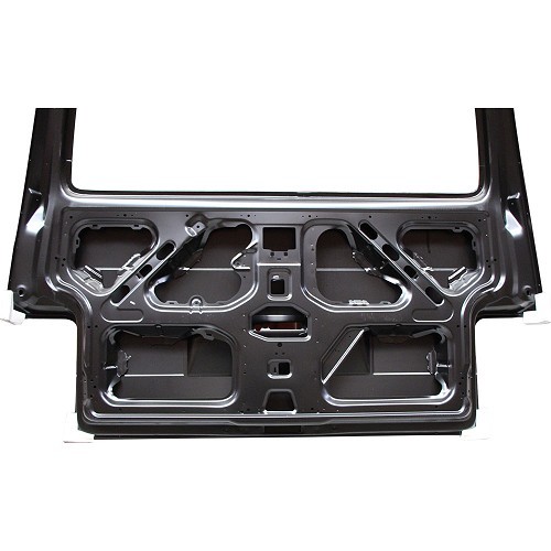 Porta traseira com abertura de janela e furo do limpa-vidros para VOLKSWAGEN Transporter T4 (1990-2003) - KT40125