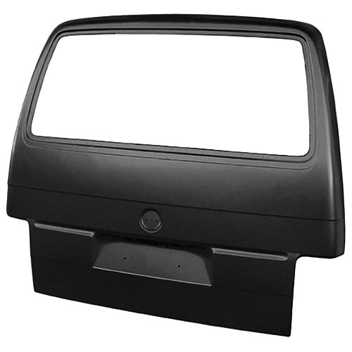  Hayon arrière avec ouverture de fenêtre sans trou d'essuie-glace pour VW Transporter T4 - KT40126 