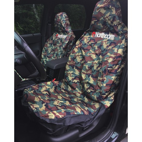 Waterproof camouflage seat cover NORTHCORE - KV10102