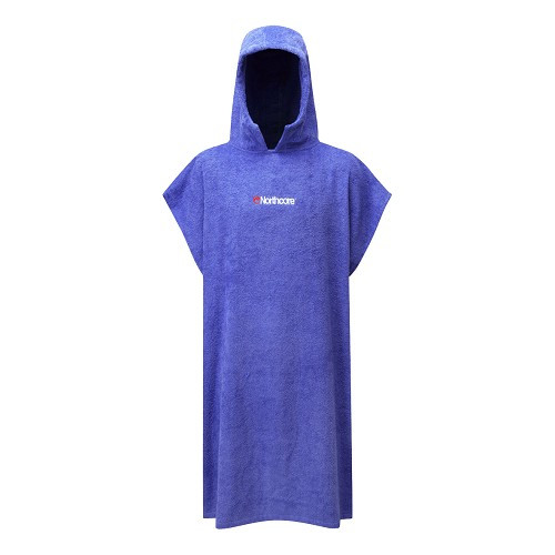  Poncho NORTHCORE BEACH BASHA Blu - KV10208 