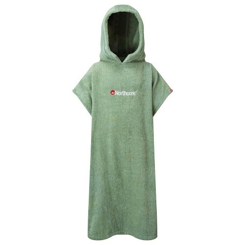  Poncho per bambini NORTHCORE BEACH BASHA Verde - KV10209 