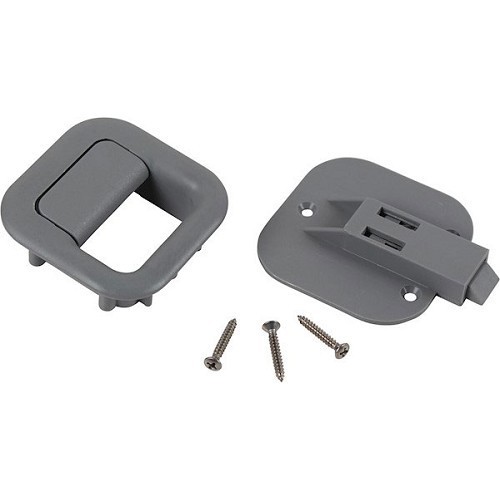  Maniglia grigia per mobili Westfalia per VOLKSWAGEN Transporter T25 (05/1979-07/1992) - KW10001 