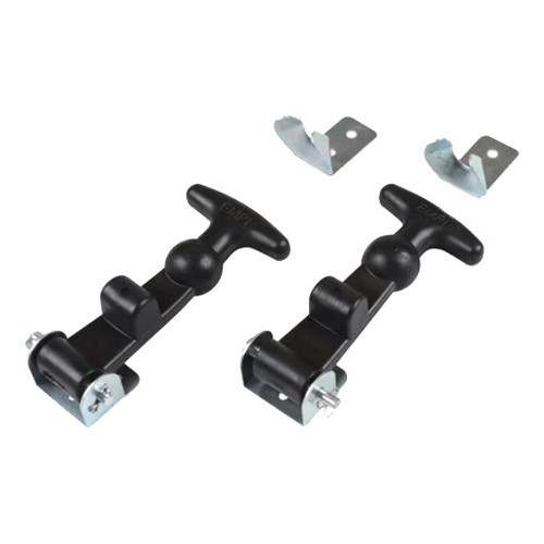     
                
                
    Asas de techo elevables Westfalia negras para VOLKSWAGEN Transporter T5 (08/2003-07/2015) - KW10014
