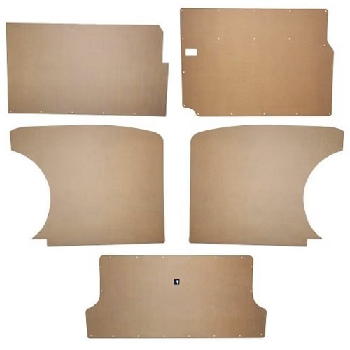  Wooden panels to cover for VOKSWAGEN Transporter T4 (1990-2003) - second choice - KX22523 