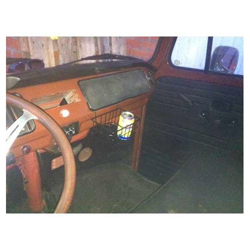 Dunkel elfenbeinfarbener Aufbewahrungskorb für VOLKSWAGEN Combi Split Brazil (1957-1975) - KZ00001