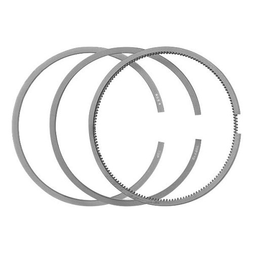  Segmenti 77 mm - 2 / 2 / 4 mm per VOLKSWAGEN Combi Split Brazil (1957-1975) - KZ10151 