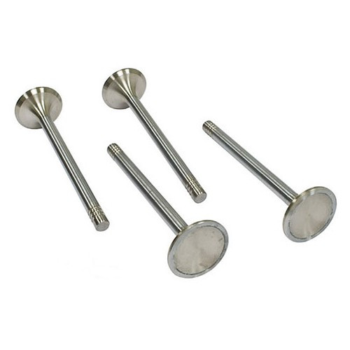  Set di 4 valvole in acciaio inox da 32 mm con gambo da 8 mm - KZ10169 