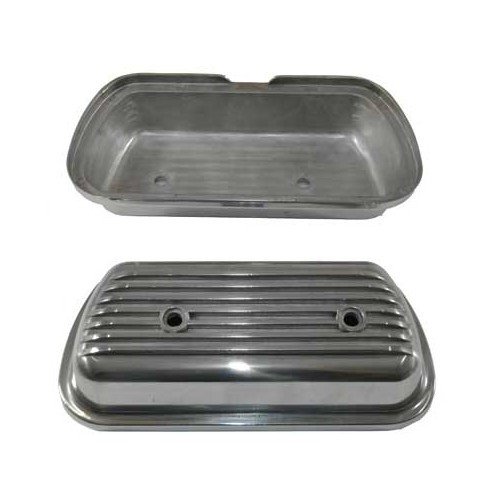 Alu screw-on rocker covers for VOLKSWAGEN Combi Split Brazil (1957-1975) - set of 2 - KZ10184