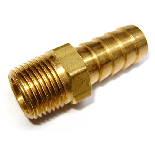  Gerades, geriffeltes 12-mm-Anschlussstück mit 3/8"-Gewinde - KZ10230 