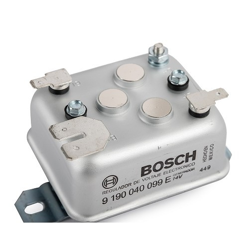 Régulateur de tension extérieur de dynamo 12V BOSCH pour VOLKSWAGEN Combi Split Brazil (1957-1975) - KZ10261