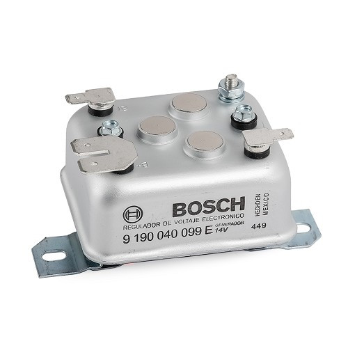  Regulador exterior de dínamo 12 V BOSCH para VOLKSWAGEN Combi Split Brazil (1957-1975) - KZ10261 