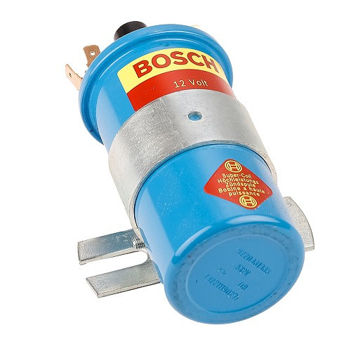 Blue coil Bosch Q+ high performance 12 V for VOLKSWAGEN Combi Split Brazil (1957-1975) - KZ10295