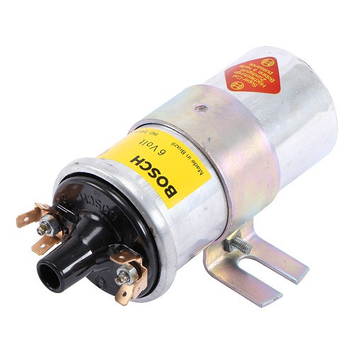 BOSCH 6 Volt Zündspule für VOLKSWAGEN Combi Split Brazil (1957-1975) - KZ10297