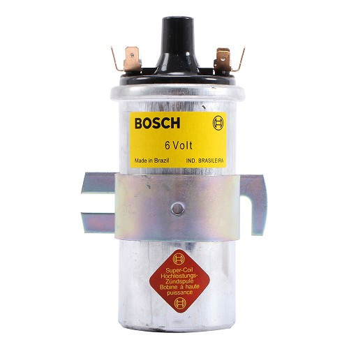  Bobine d'allumage BOSCH 6 Volt pour VOLKSWAGEN Combi Split Brazil (1957-1975) - KZ10297 