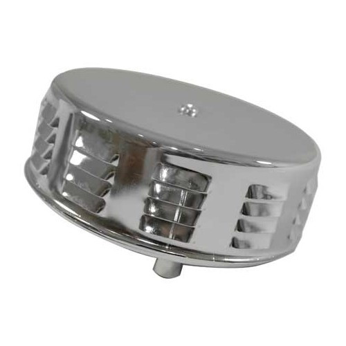  Chrome "Louvers" air filter on Solex carburetor for VOLKSWAGEN Combi Split Brazil (1957-1975) - KZ10331 