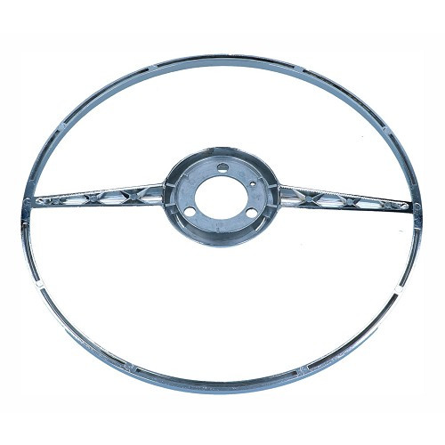 Chrome steering wheel surround for VOLKSWAGEN Combi Split Brazil (1957-1975) - KZ40053