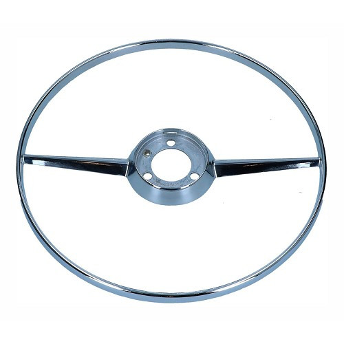  Chrome steering wheel surround for VOLKSWAGEN Combi Split Brazil (1957-1975) - KZ40053 