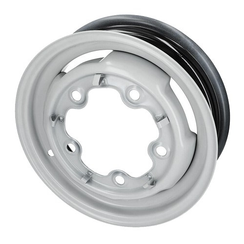  Ruote grigie standard da 15" per VOLKSWAGEN Combi Split (1957-1975) - KZ60052 