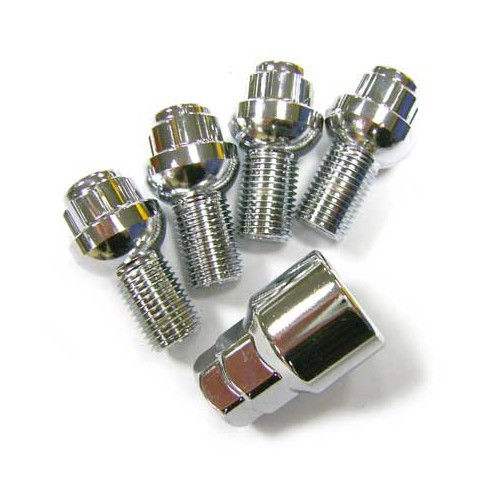  Juego de tornillo antirrobo cabeza esférica 14 x 26 mm - KZ60055 