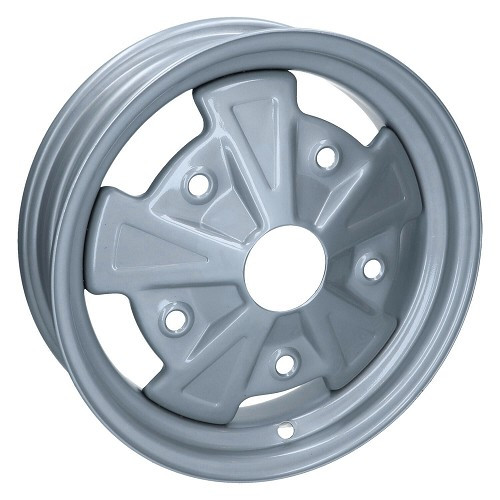  Fumagalli 5 x 205 jante de aço cinzento para VOLKSWAGEN Combi Split Brazil (1957-1975) - 4,5 X 15 - KZ60066 