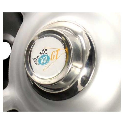 1 Stainless steel hub cap for "SprintStar / Ritter GT" steel rim - KZ60068