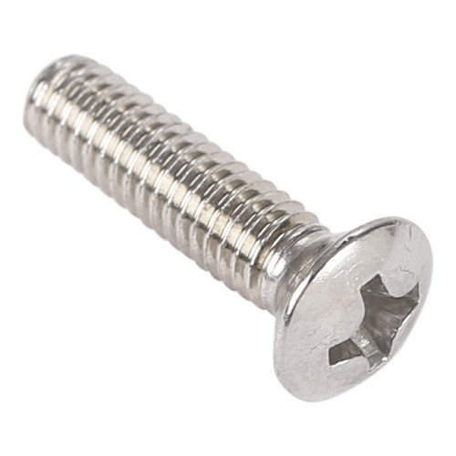  M4x16 Din 966 stainless steel oval countersunk head screw for VOLKSWAGEN Combi Split Brazil (1961-1975) - KZ80043 