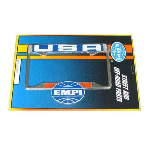 EMPI USA registration plate surround - KZ80081