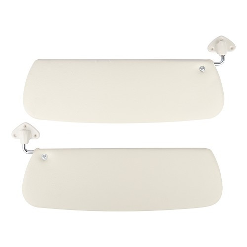  2 white sun visors for Combi Split Brazil - KZ80124 