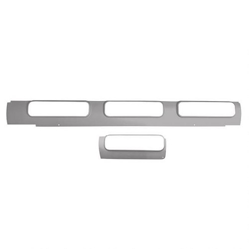  Left side lower reinforcement for Samba roof windows for Split Bus Brazil (1957-1975) - KZ80293 