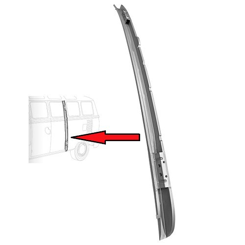  Left rear C-pillar panel for side door of VW Split Screen Camper Brazil (1957-1975) - KZ80326 